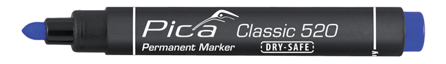 Permanentmarker 520 blau
