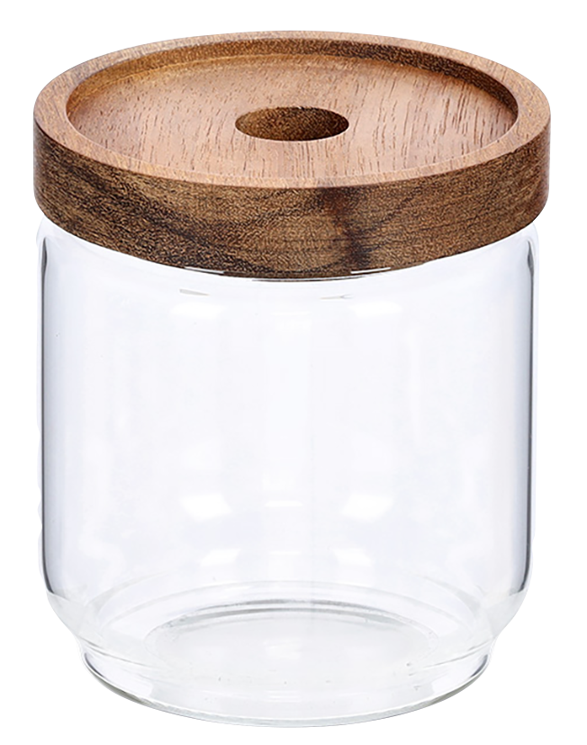 Vorratsg.m.Akaziend.435ml rund Vorratsg.m.Akaziend.435ml rund