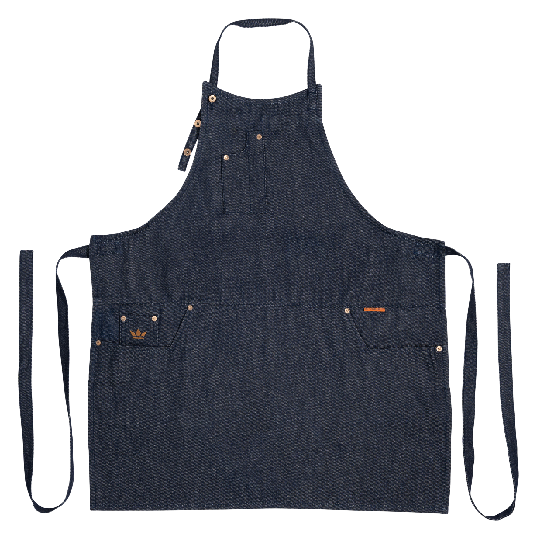 Schürze 5-P.Slim Fit denim