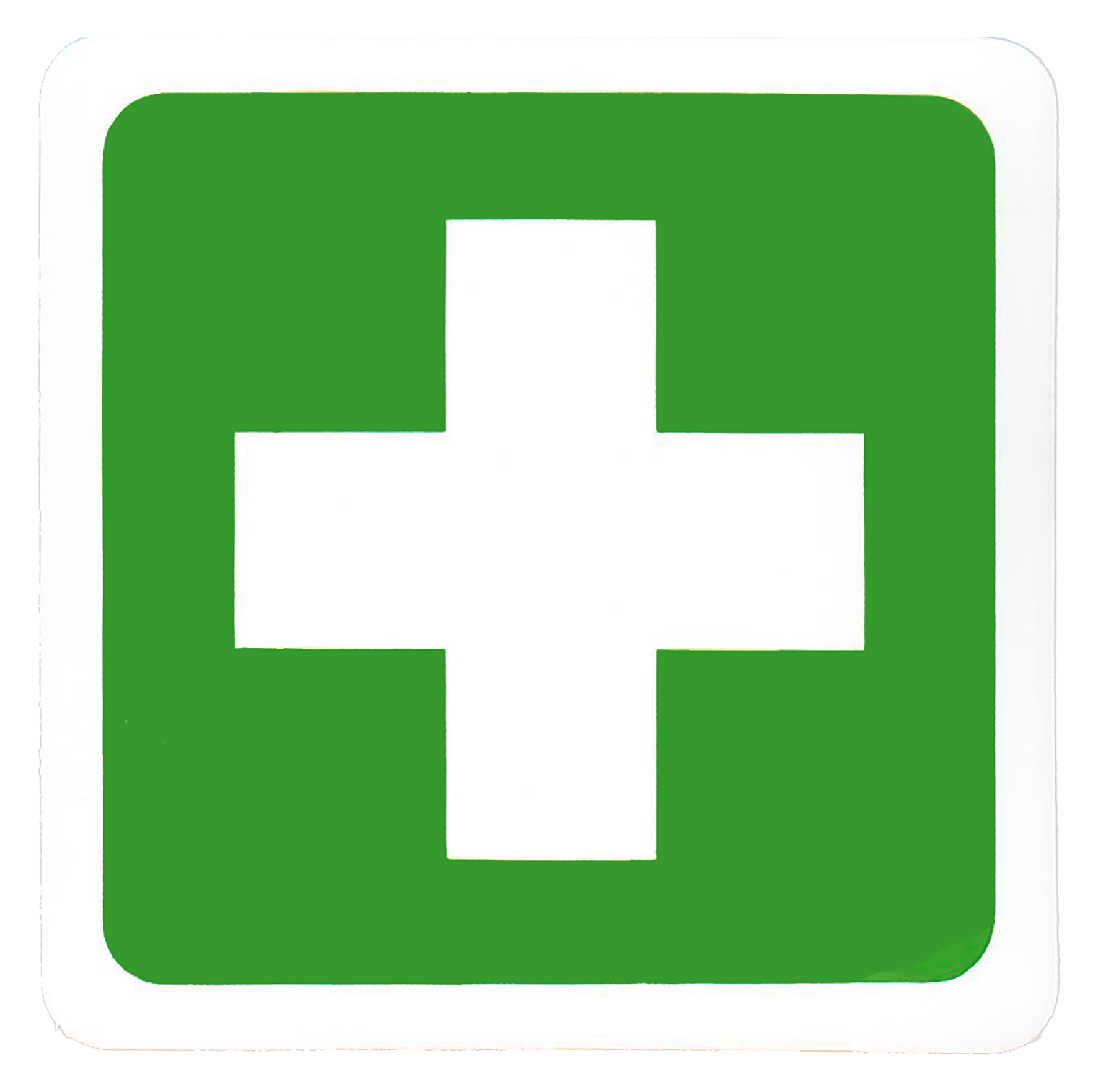 Schild ERSTE HILF KR Kun 75x75