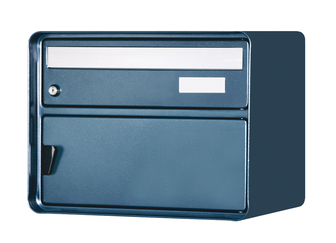 Briefkasten Lugano ozeangrau Briefkasten Lugano ozeangrau