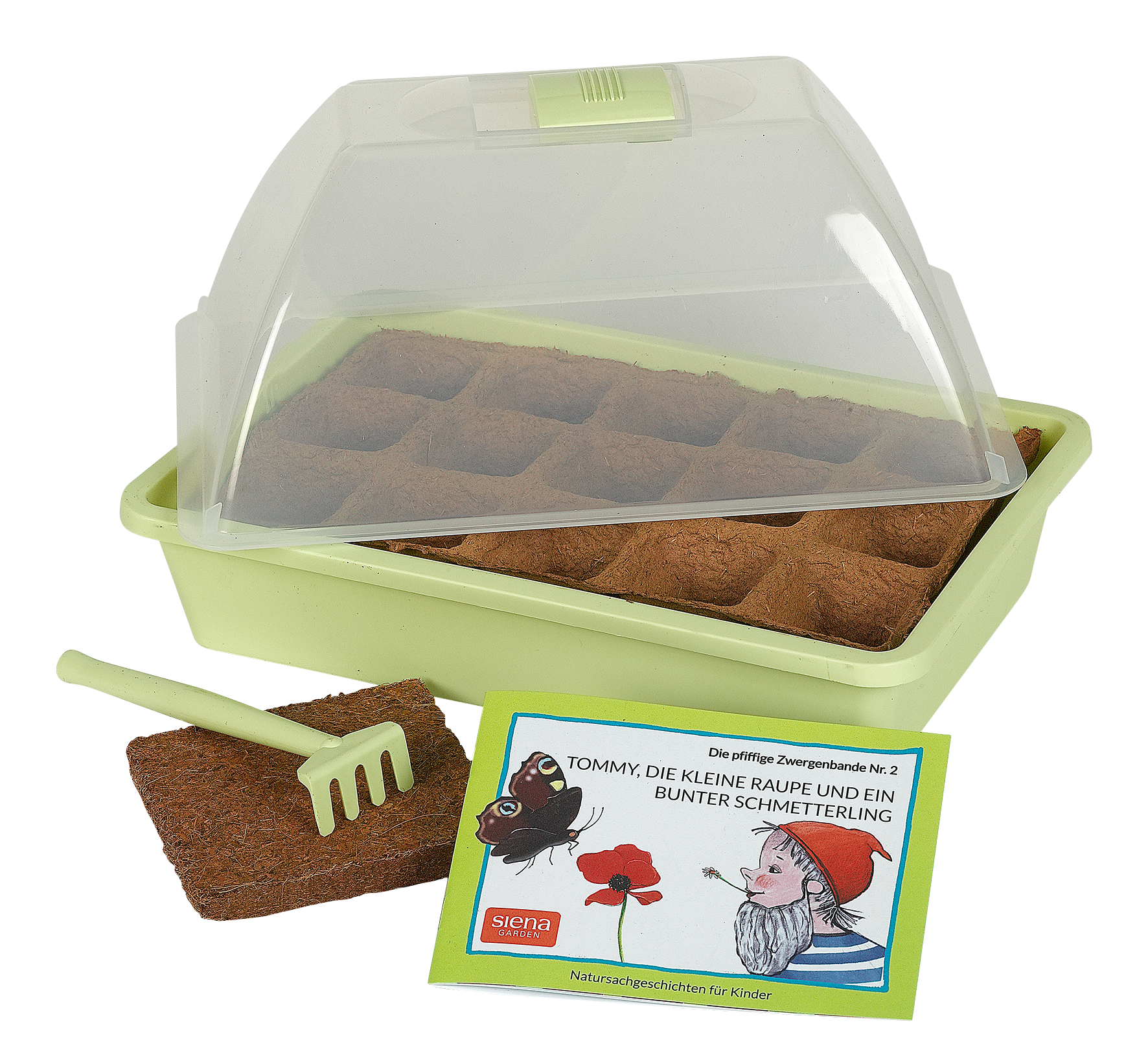 Zimmergewächshaus Set Zwerge