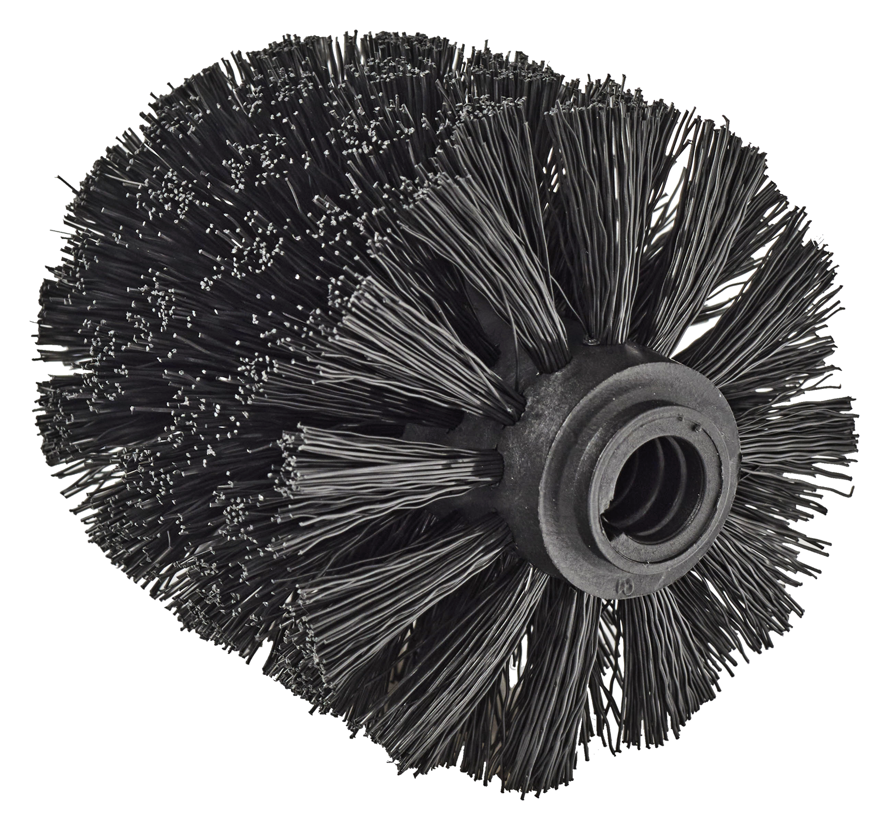 WC-Ersatzbürste schwarz ø8cm