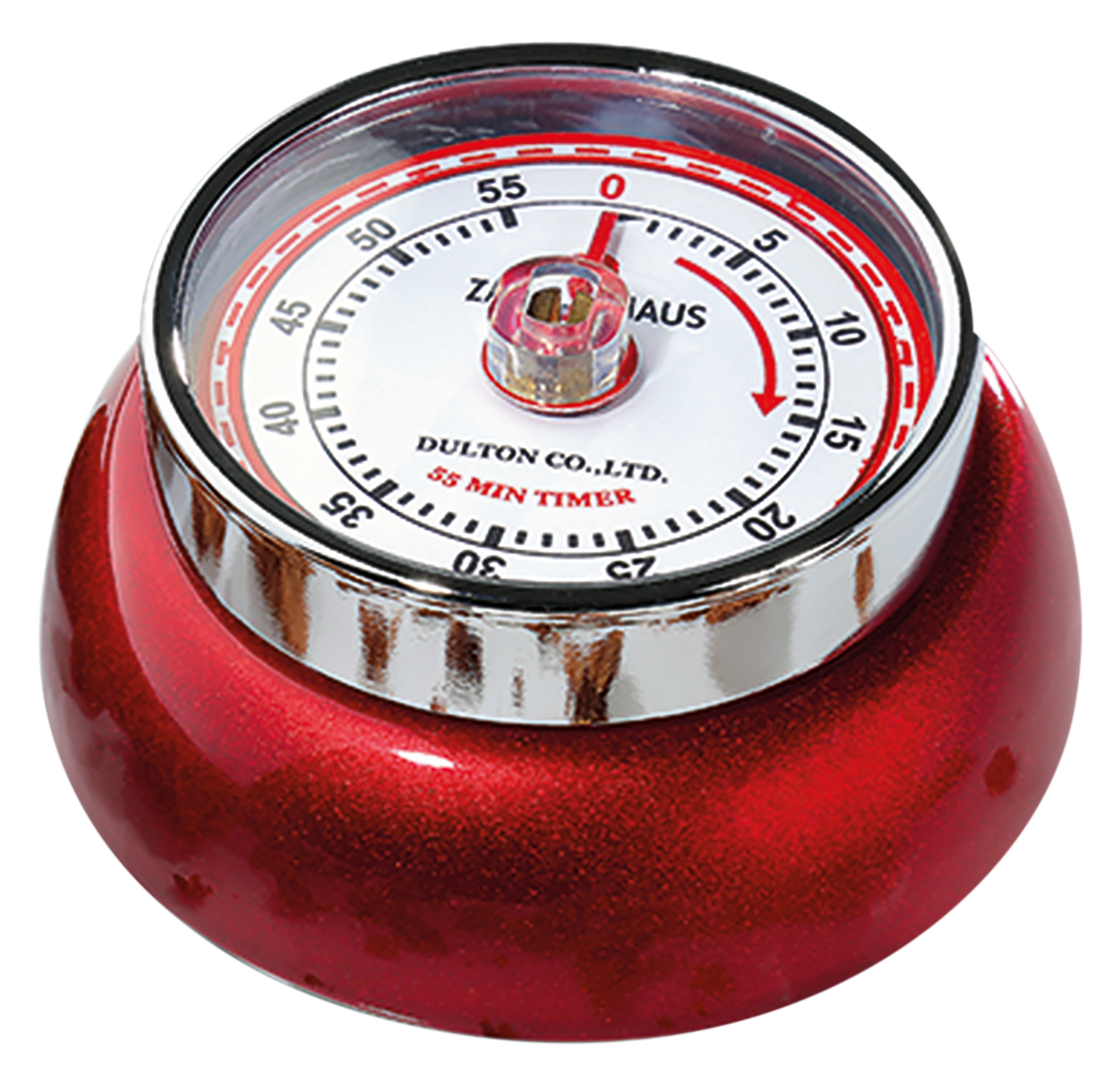 Timer Speed rot metallic ø7cm Timer Speed rot metallic ø7cm