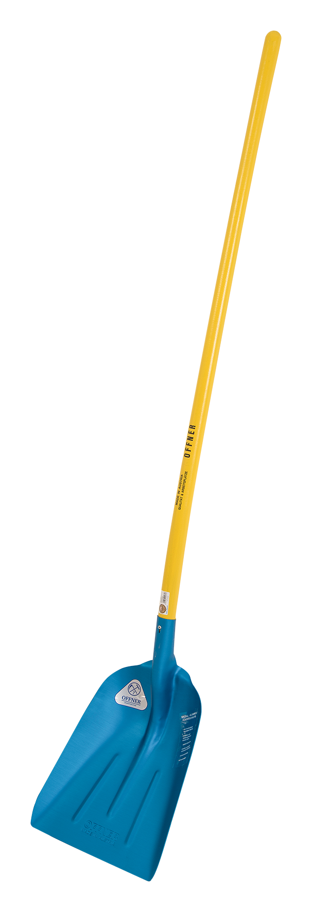 Schaufel alu m. Stiel 1.83kg