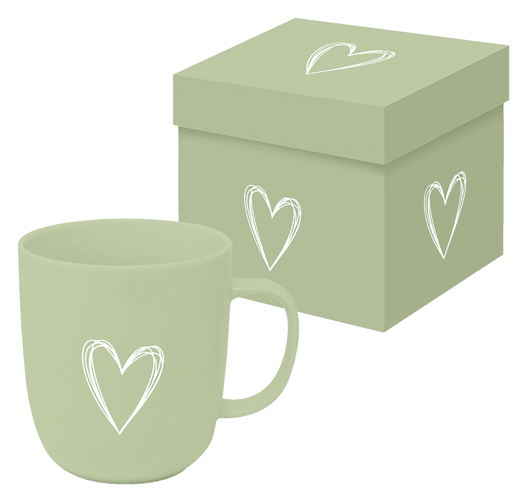 Mug Matte GB Pure Heart green