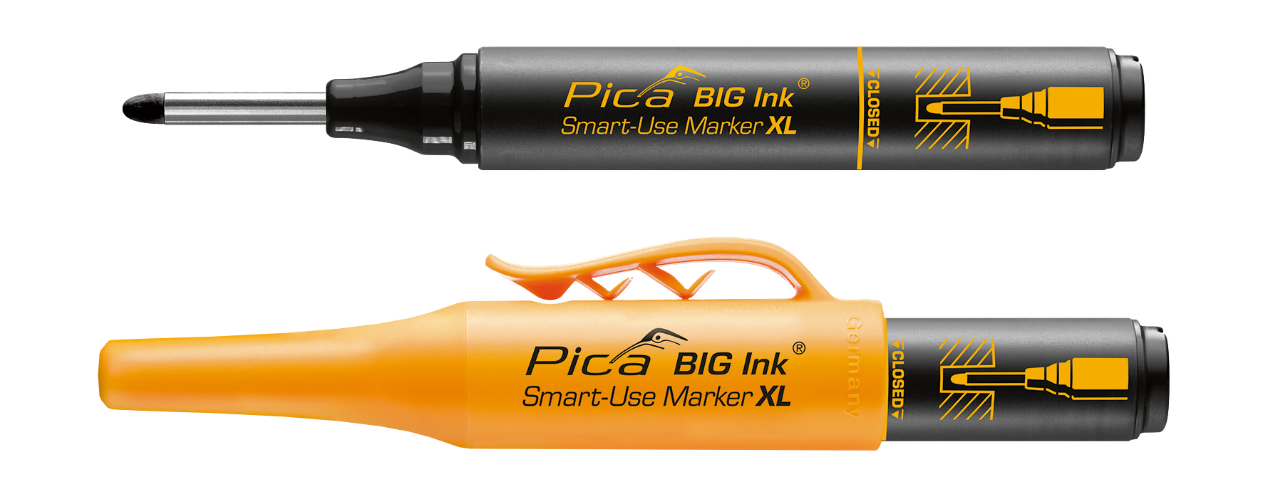 Tieflochmarker Big Ink schwarz