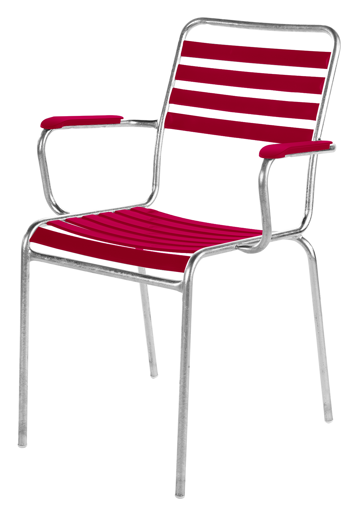 Sessel St. Moritz m.Arml. rot