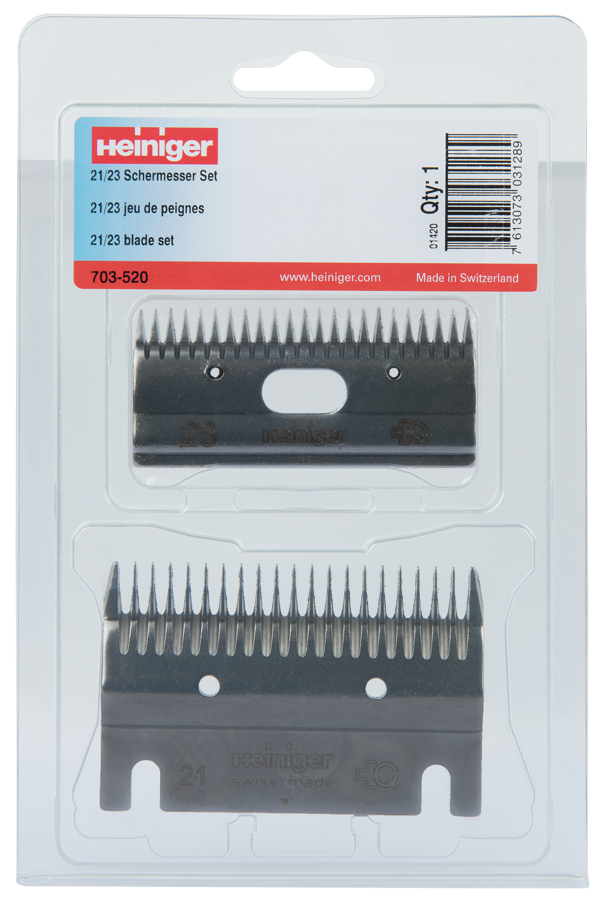 Schneideplatten 21-23