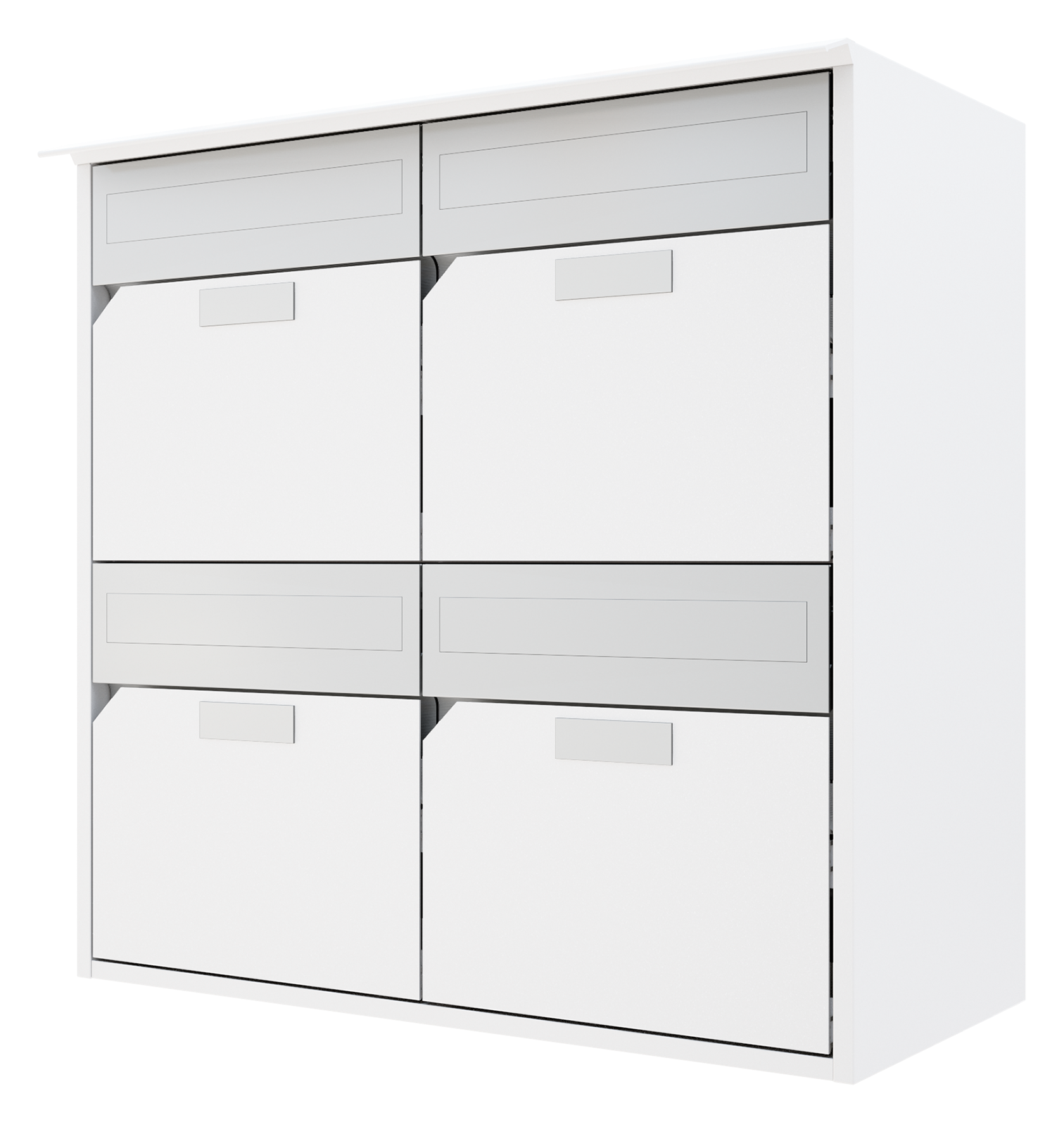 Briefkasten Alu 300 2X2,RW,FF Briefkasten Alu 300 2X2,RW,FF