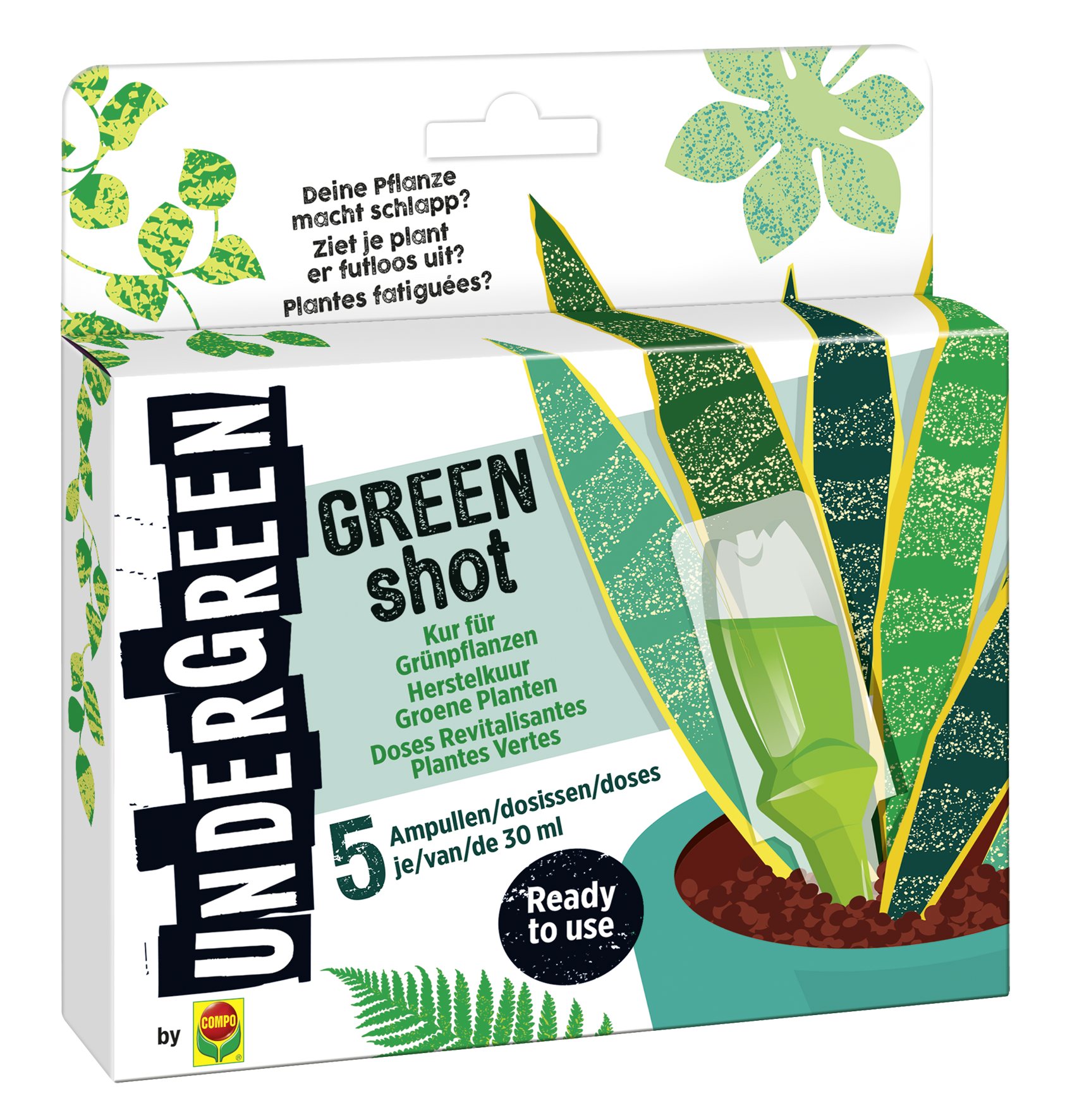 Aufbaukur GreenShot 5x30ml