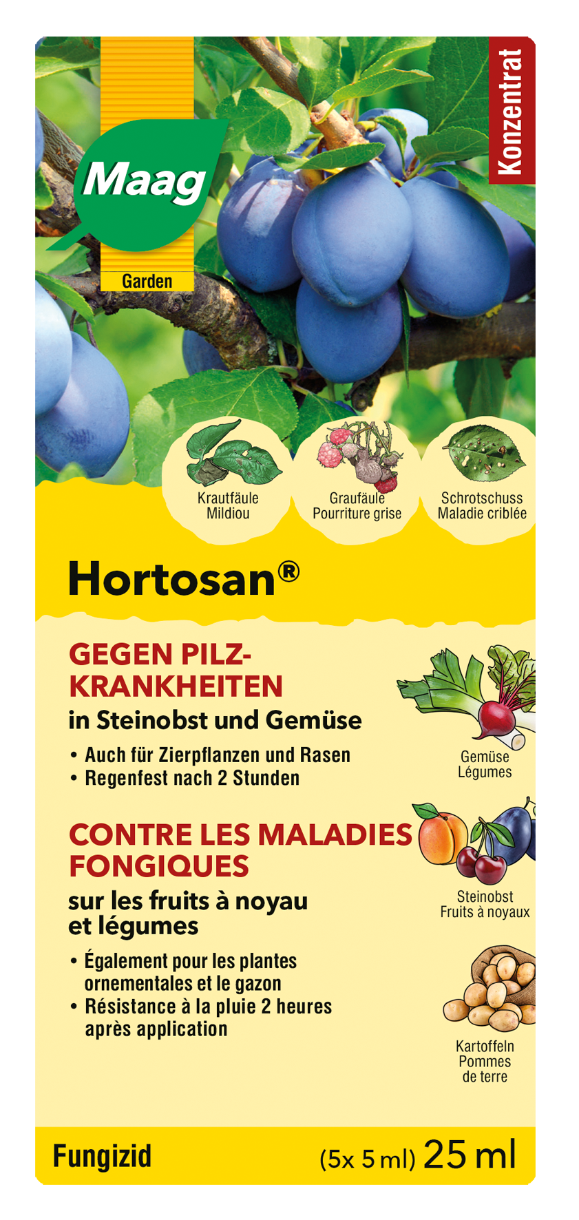 Fungizid Hortosan 5x5ml