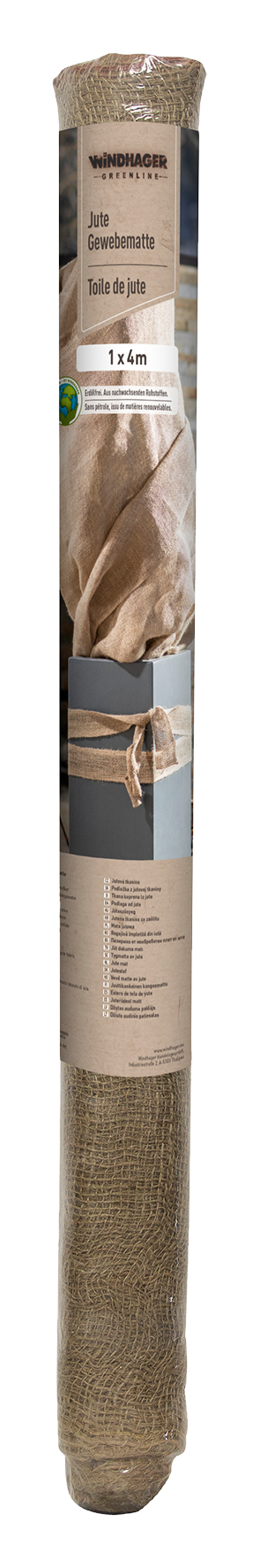 Jute-Gewebematte natur 1x4 m