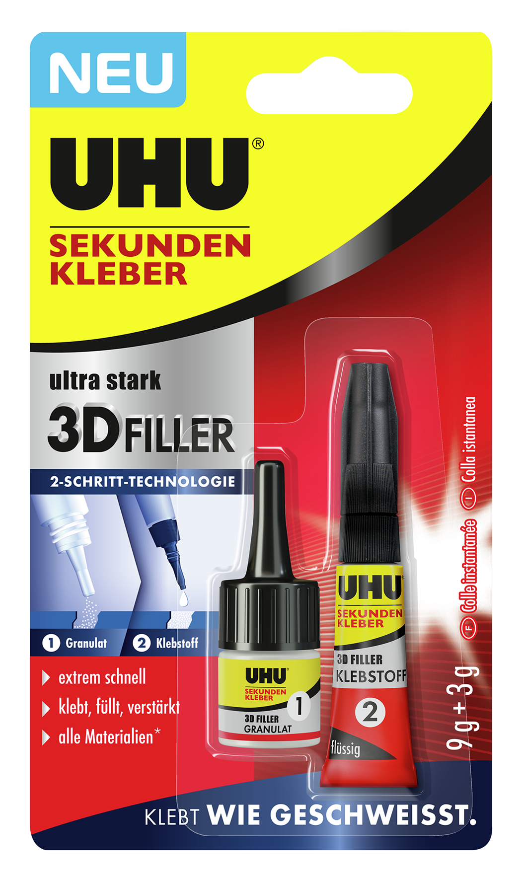 Sekundenkleber 3D Filler 9g 3g Sekundenkleber 3D Filler 9g 3g