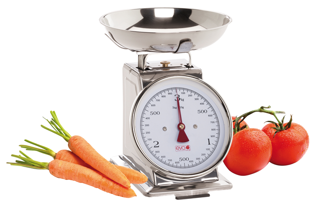 Küchenwaage mit Schale 3kg