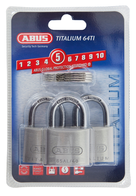 Hangschloss 64TI/40HB63 Tr