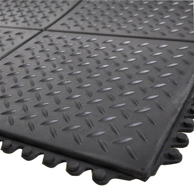 Gummimatte Diamant 900x900 mm