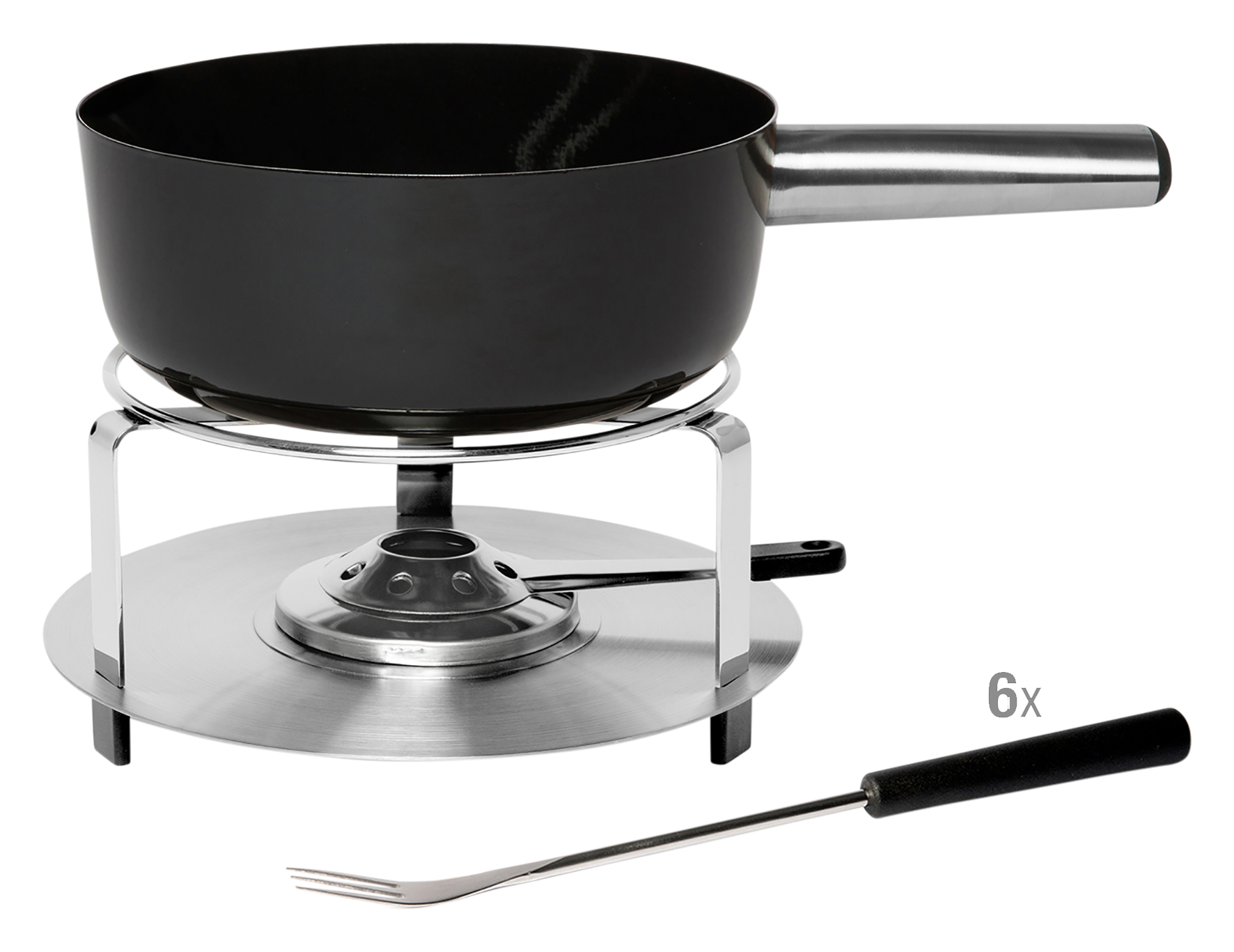 Fonduegrt.Atlantis Inox ø21