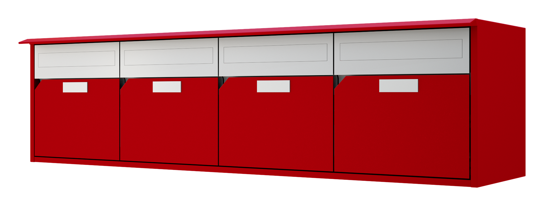 Briefkasten Alu 300 4-N,RR,FF Briefkasten Alu 300 4-N,RR,FF
