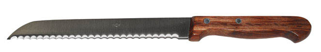 Brotmesser mit Holzgriff