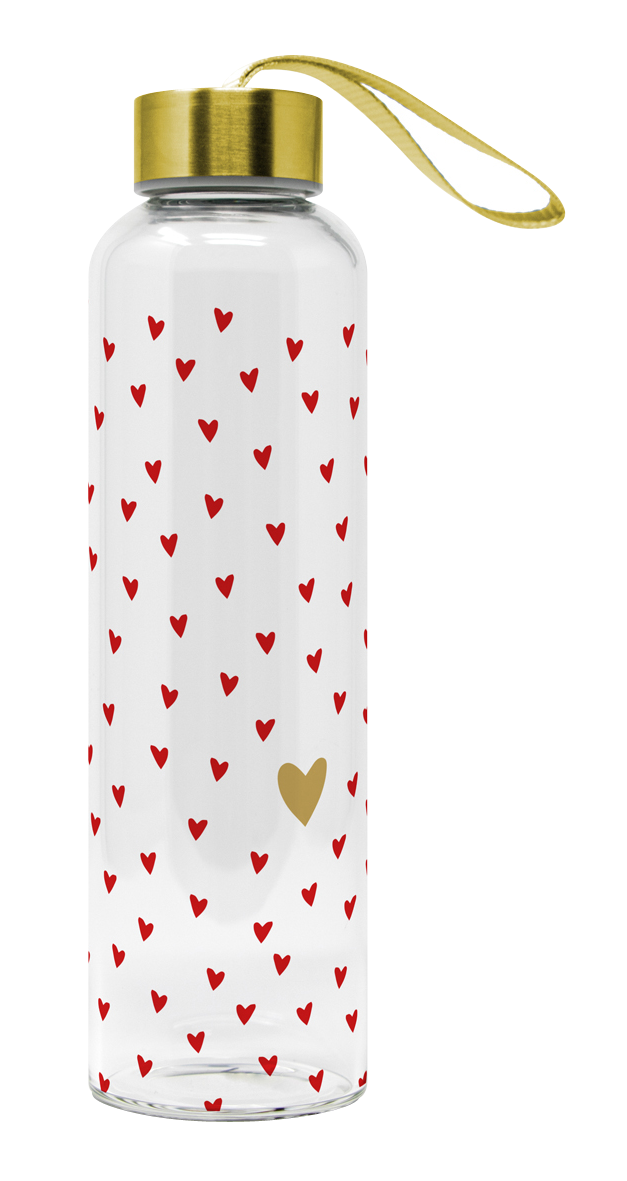Trinkfl. Metall Little Hearts Trinkfl. Metall Little Hearts