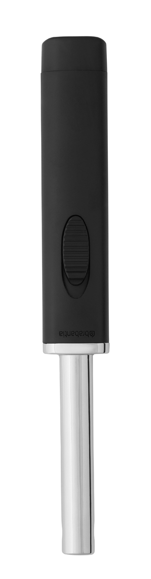 Stabfeuerzeug Flamme dark grey