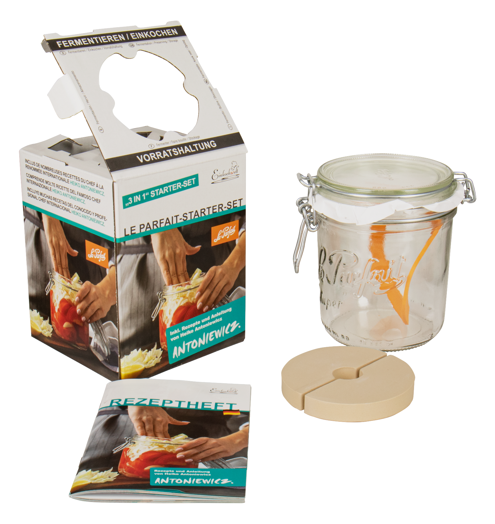 Fermentier Set LeParfait 750ml Fermentier Set LeParfait 750ml
