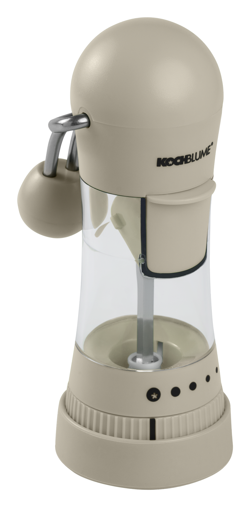 Gewürzmühle m.Fuss 6x8.5 taupe Gewürzmühle m.Fuss 6x8.5 taupe