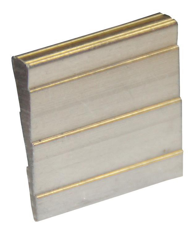 Aluminiumkeil 24x4x20 50 Stk.