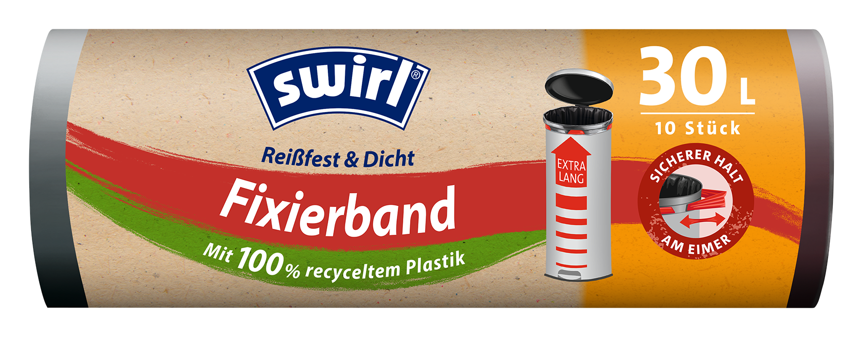 Abfallsäcke Elastik Band 30l