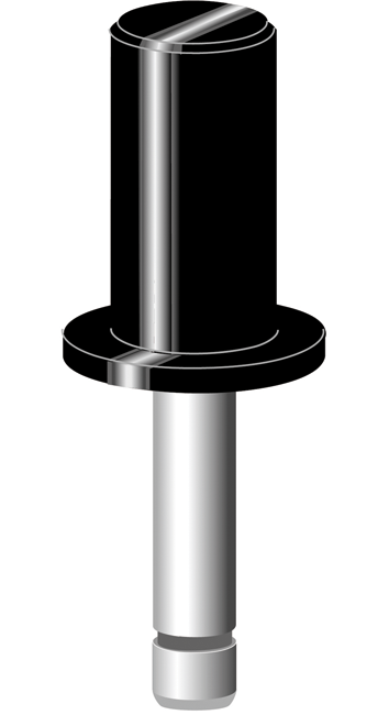Stift Einschlag 8.0/13.0mm4Stk