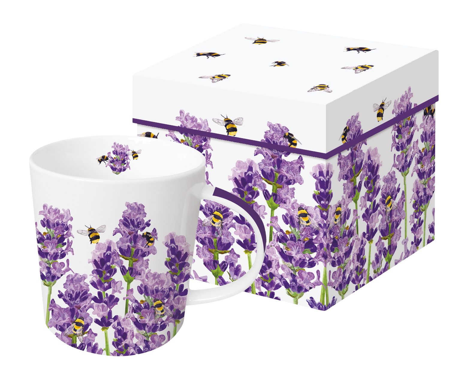 Trend Mug GB Bees & Lavender