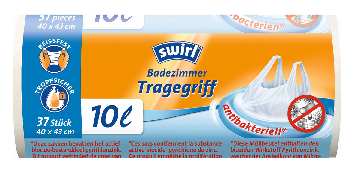 Abfallsäcke Antibac 10l