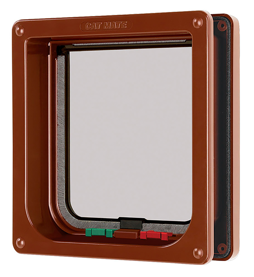 Katzentüre 4Wege m.T. braun