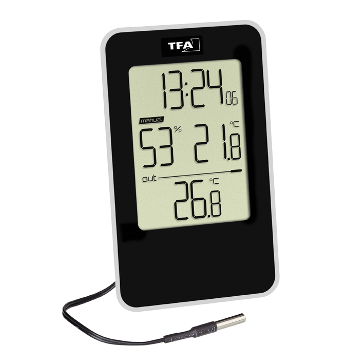 Thermo-Hygrometer digit.12.1cm