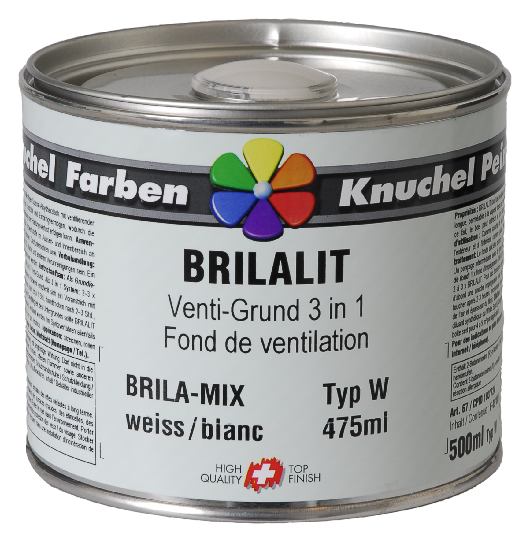 Brilalit-Mix 0.5 l weiss