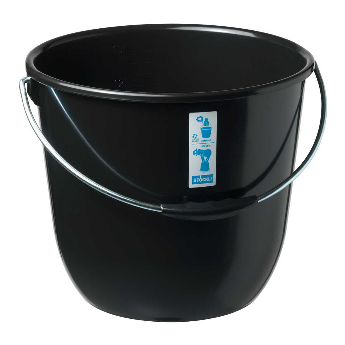 Eimer anthrazit 15l