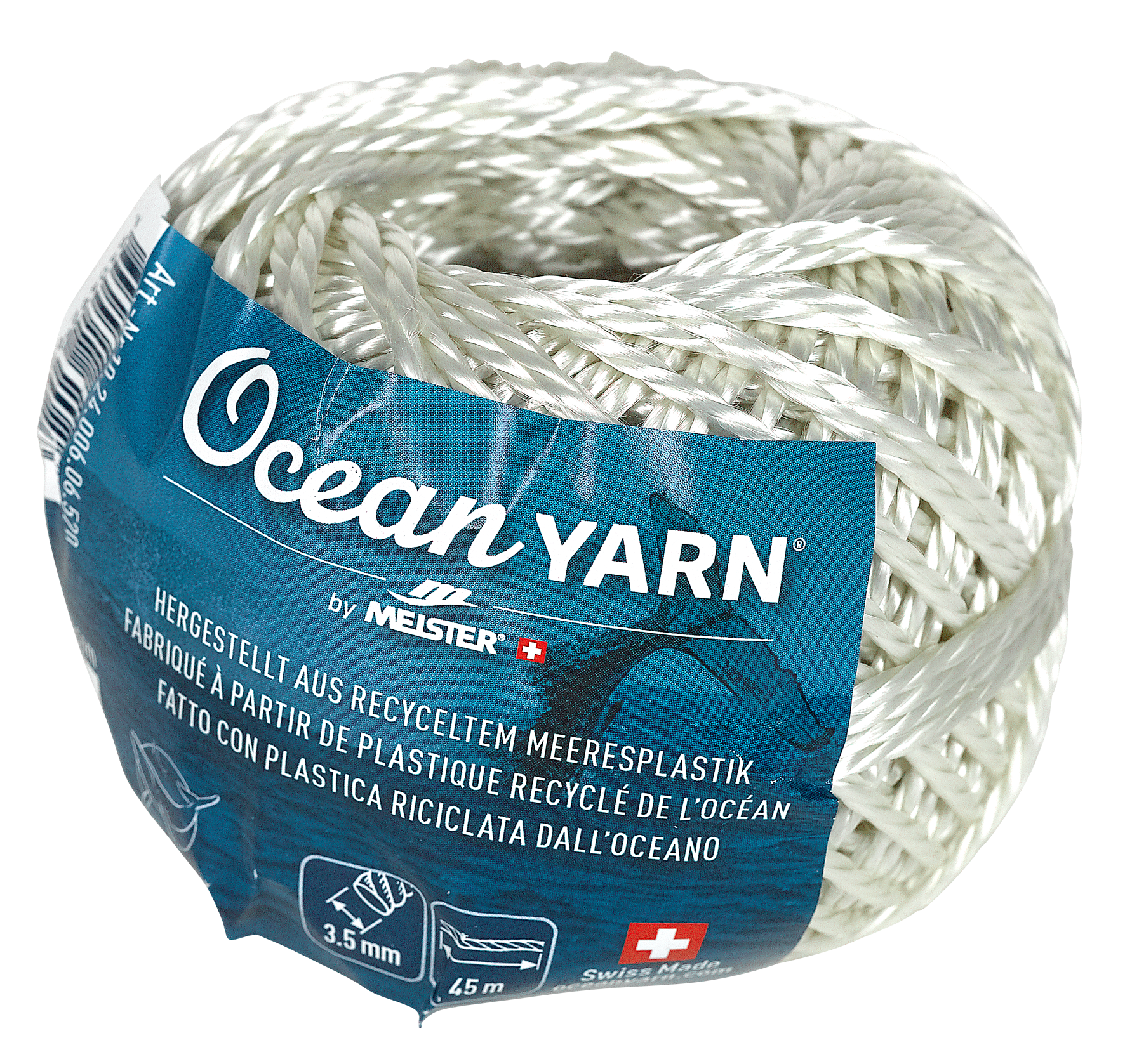 Handpacksch. OceanYarn ø3.5mm