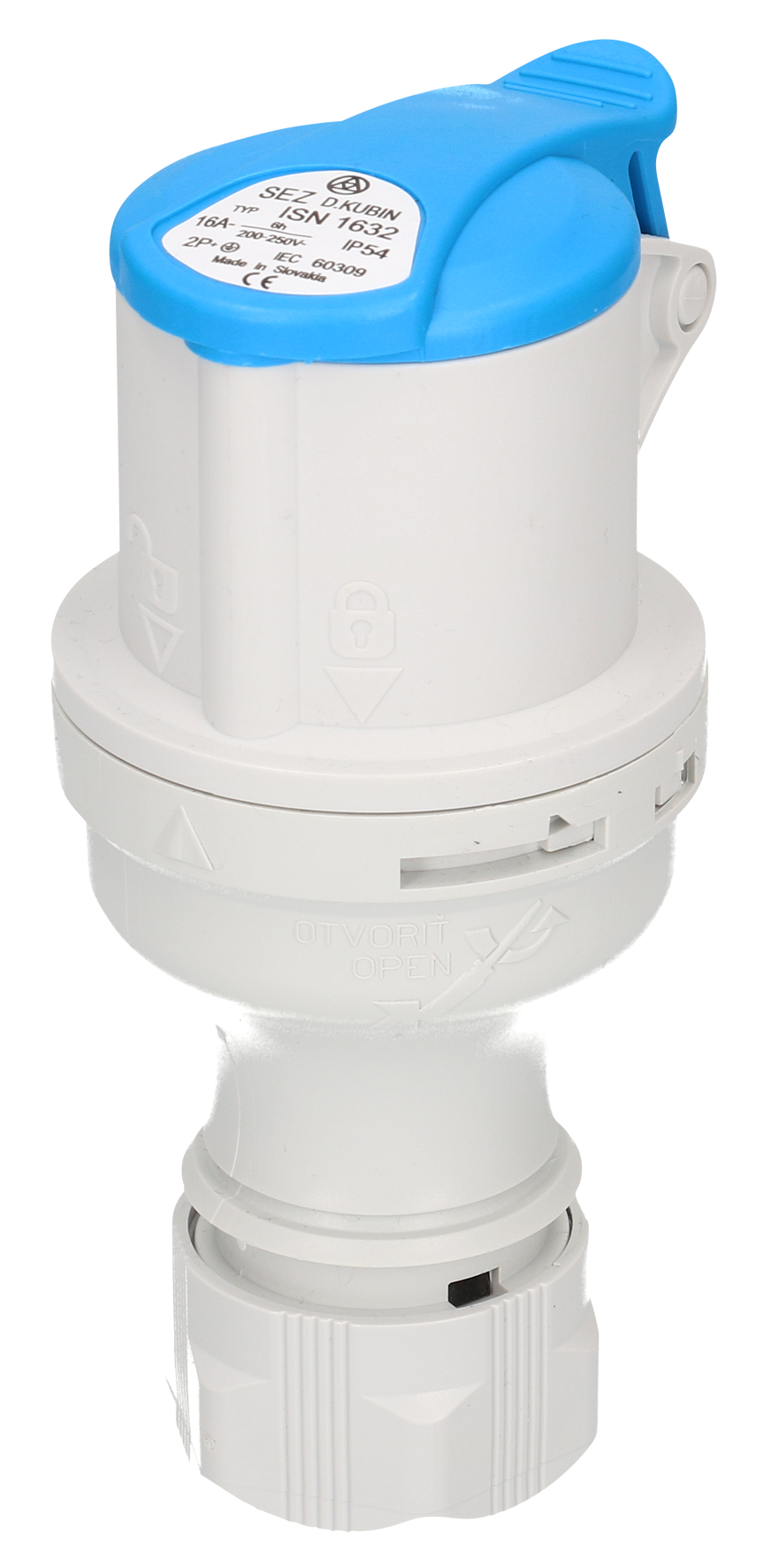 KupplungCEE 3P 16A230V IP44 bl