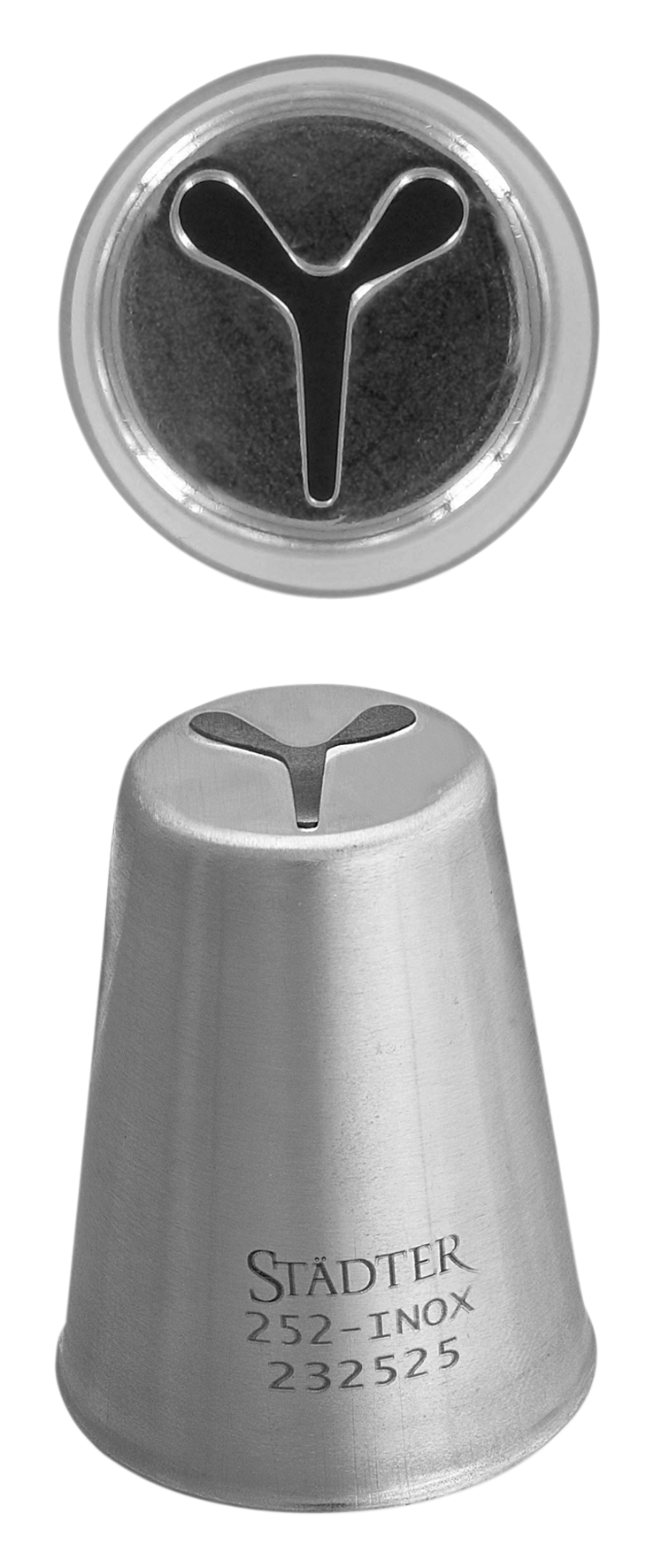 Spezialtülle Herz 18 mm #252