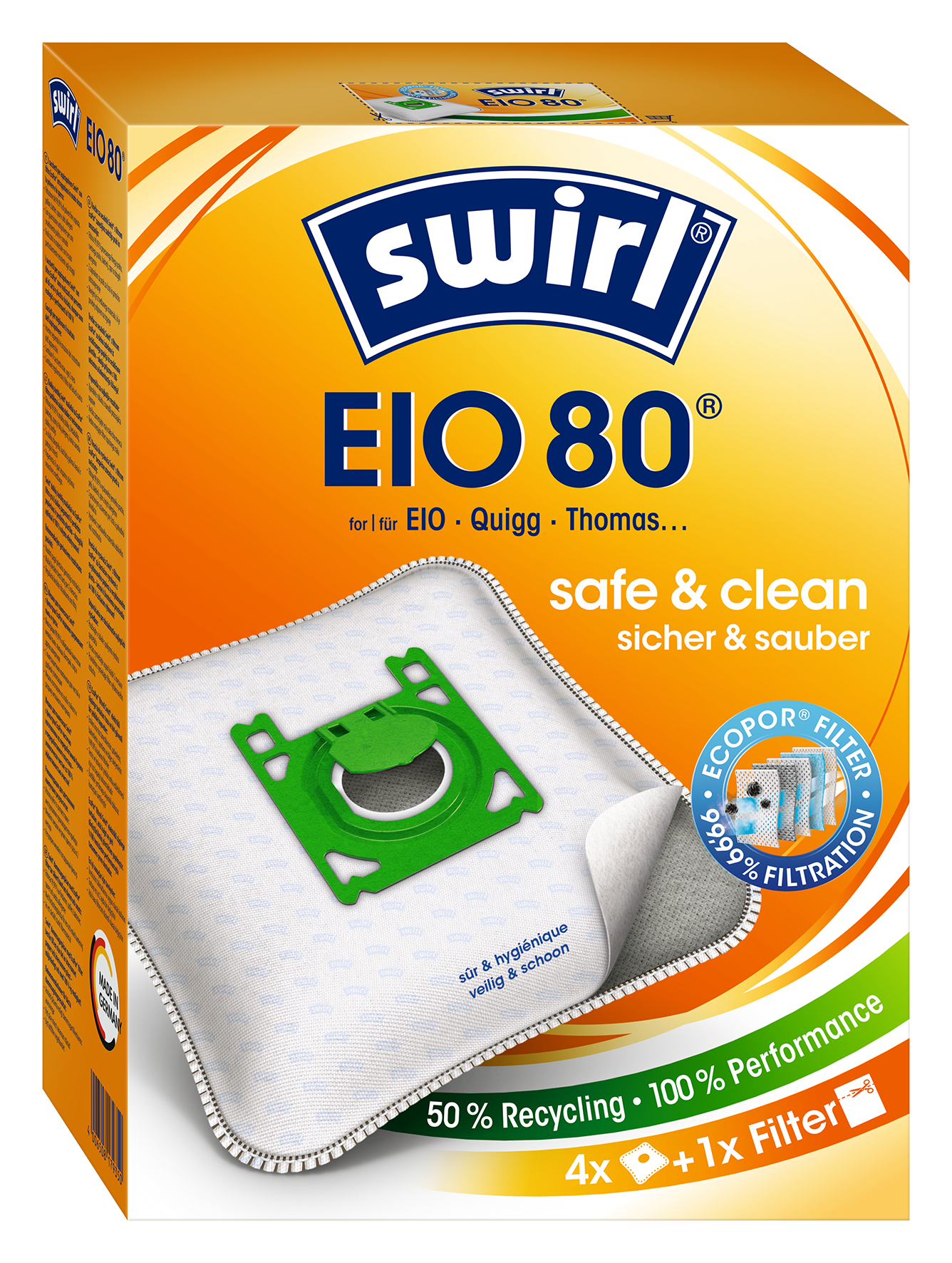 Staubsäcke EIO80