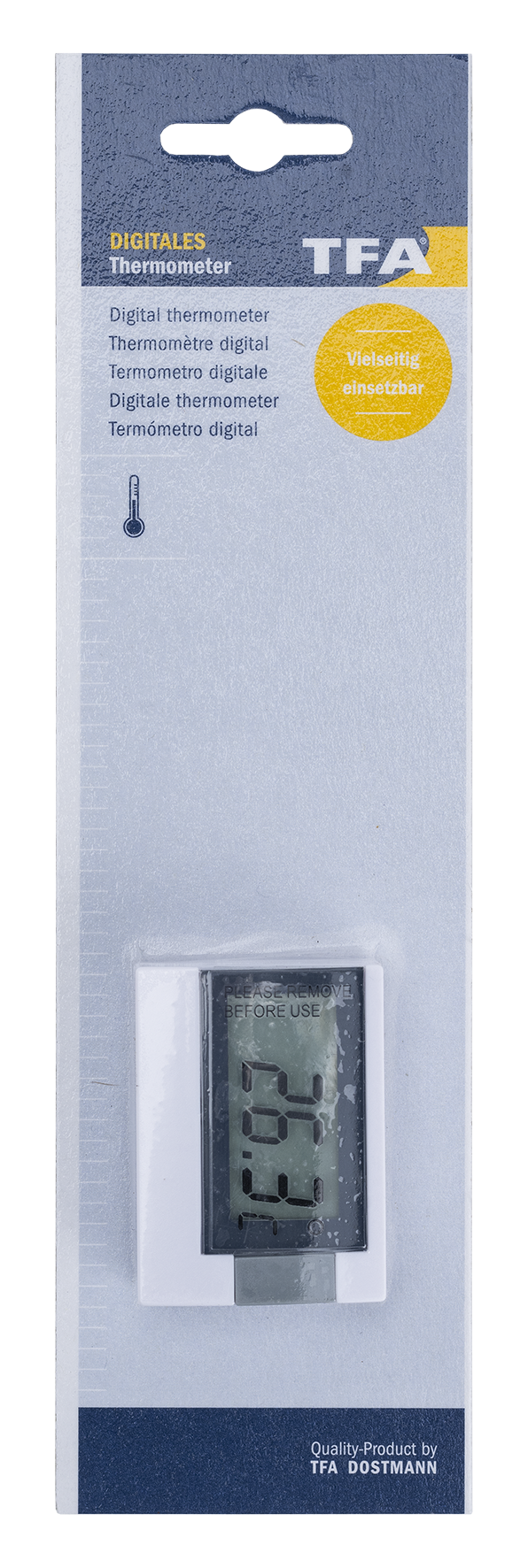 Innenthermometer digital weiss