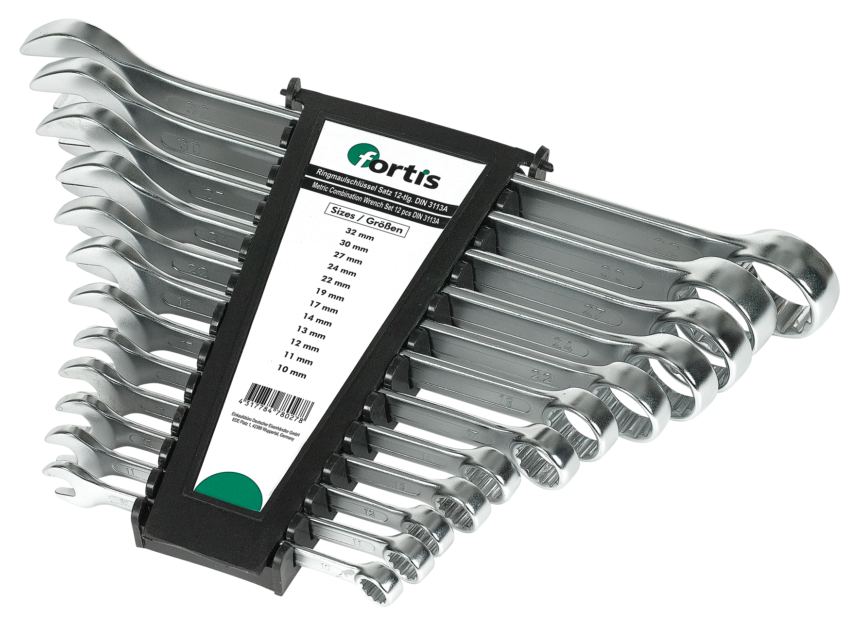 Ringgabelschl.Set 12-tlg 10-32