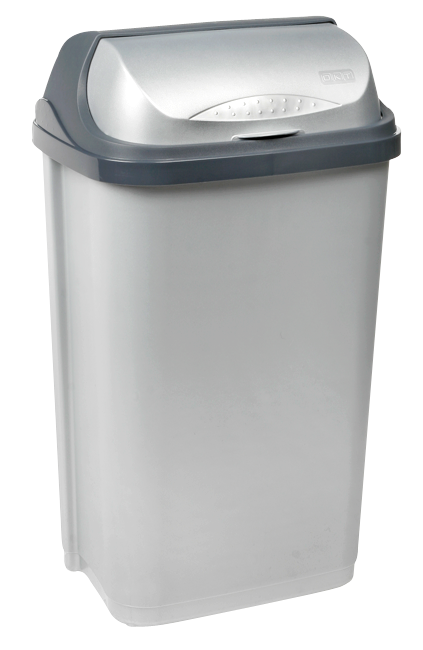 Abfalleimer rasmus silber 50 l