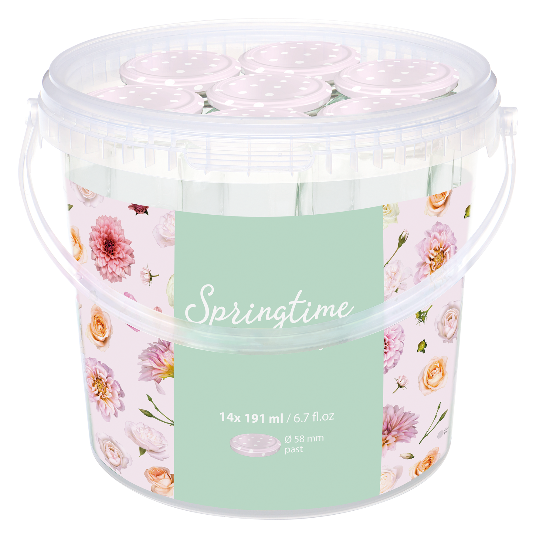 Einmachgläser 14x191 ml Eimer Einmachgläser 14x191 ml Eimer
