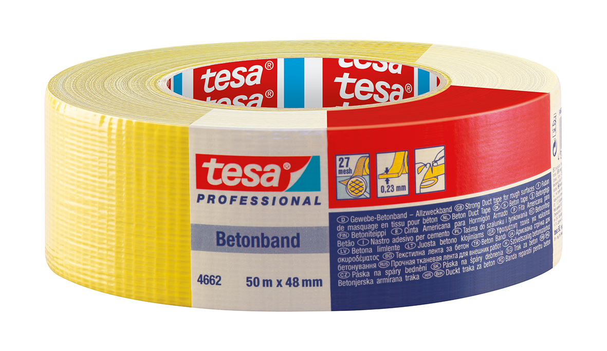 Betonband 50:48 gelb