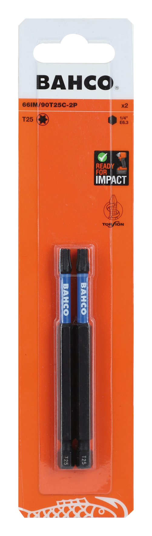 TX-Tors-Bit 1/4" 25-90 2P