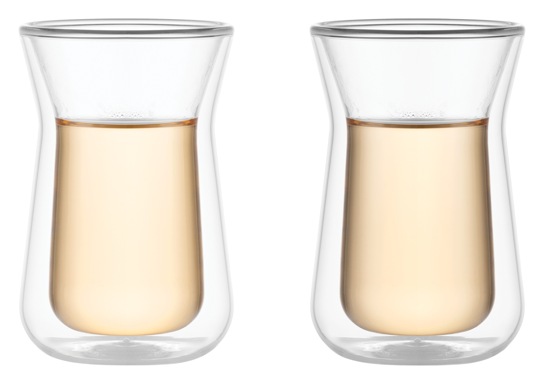 Teeglas doppelw. 2St 0.1l