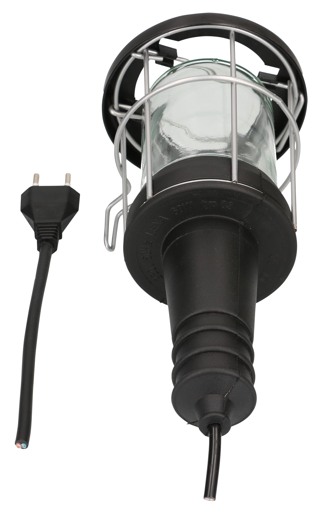Handleuchte Gummi E27 60W 23 V
