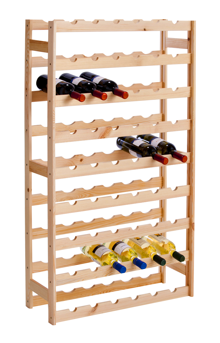 Weinregal 54Flaschen Kiefer